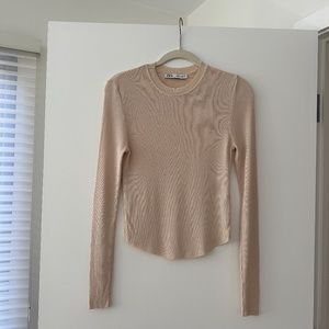 Zara Ribbed Long Sleeve